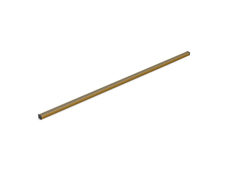 1-1/4" x 60" linear drain grate with lattice pattern