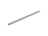 2-1/2" x 60" linear drain grate with lattice pattern
