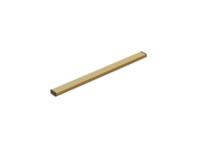 2-1/2" x 36" linear drain grate with perforated pattern