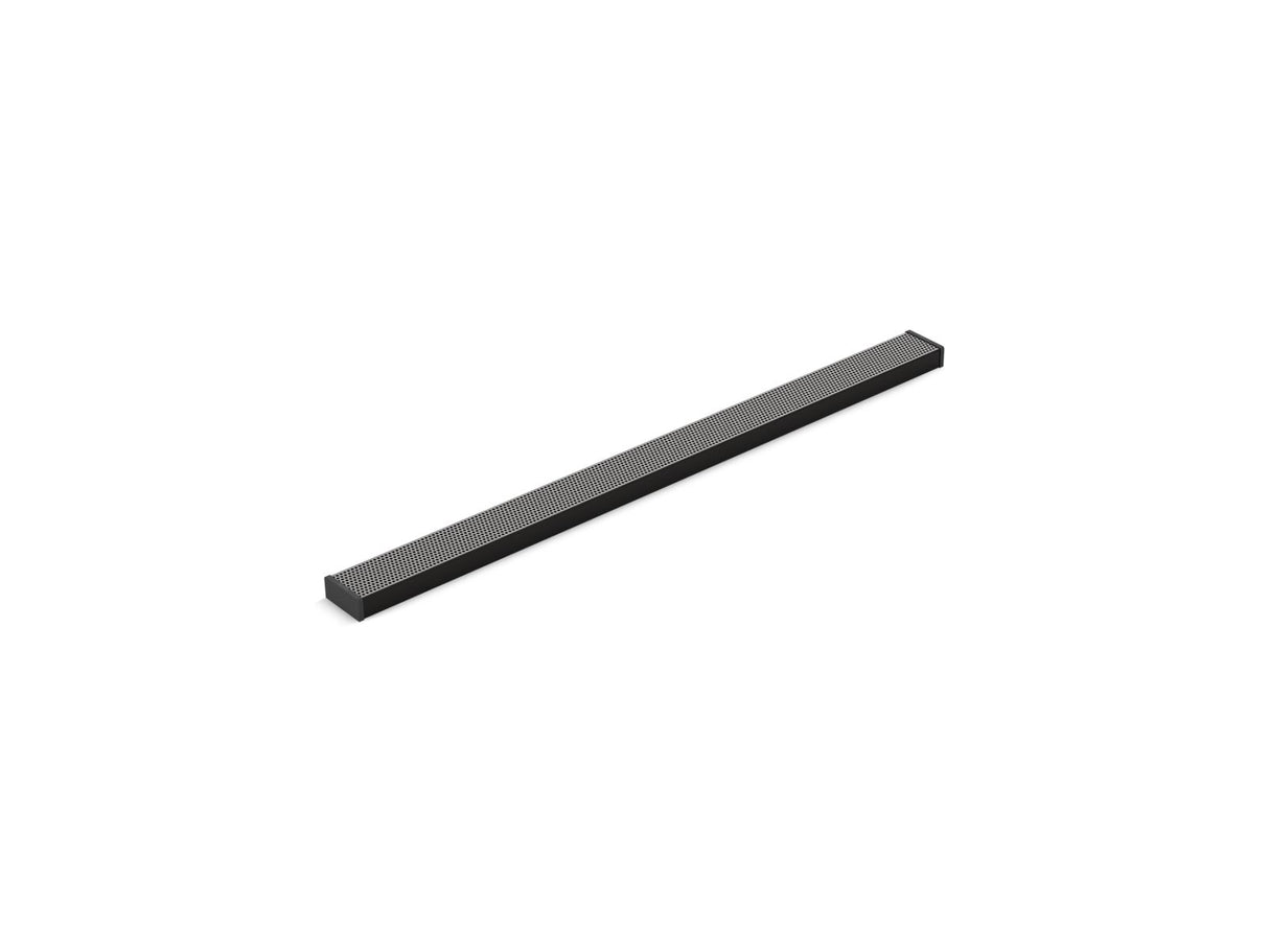 2-1/2" x 36" linear drain grate with perforated pattern