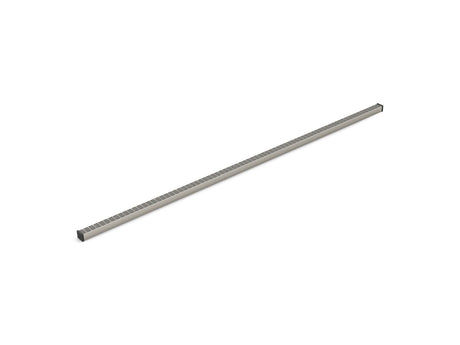 1-1/4" x 60" linear drain grate with lattice pattern