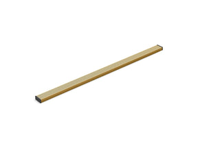 2-1/2" x 48" linear drain grate with perforated pattern