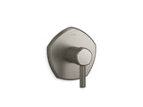 Occasion® MasterShower® temperature control valve trim with lever handle