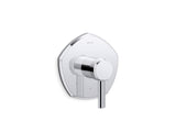 Occasion® MasterShower® temperature control valve trim with lever handle