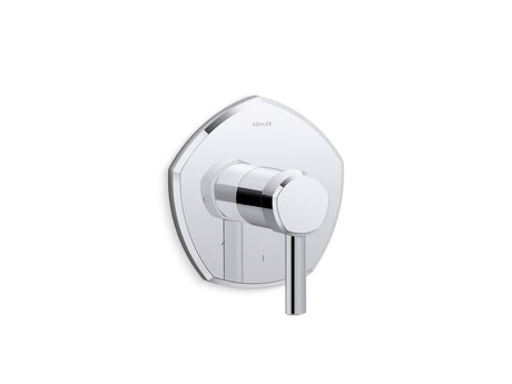 Occasion® MasterShower® temperature control valve trim with lever handle