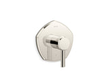 Occasion® MasterShower® temperature control valve trim with lever handle
