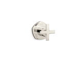 Occasion® MasterShower® transfer valve trim with cross handle