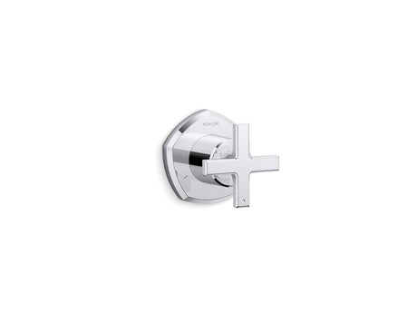 Occasion® MasterShower® transfer valve trim with cross handle