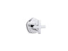 Occasion® MasterShower® transfer valve trim with cross handle