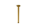 Statement® 12" ceiling-mount single-function rainhead arm and flange