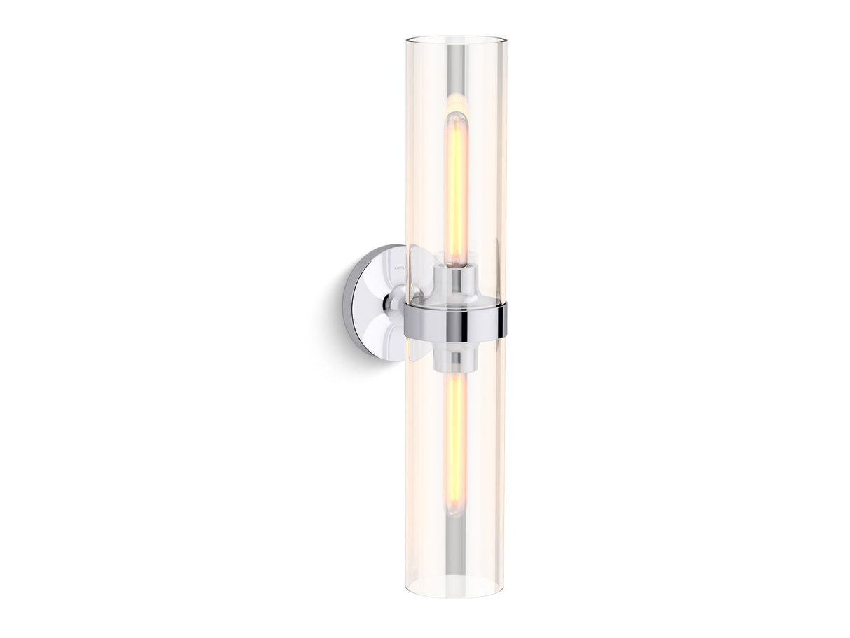 Purist® Two-light sconce