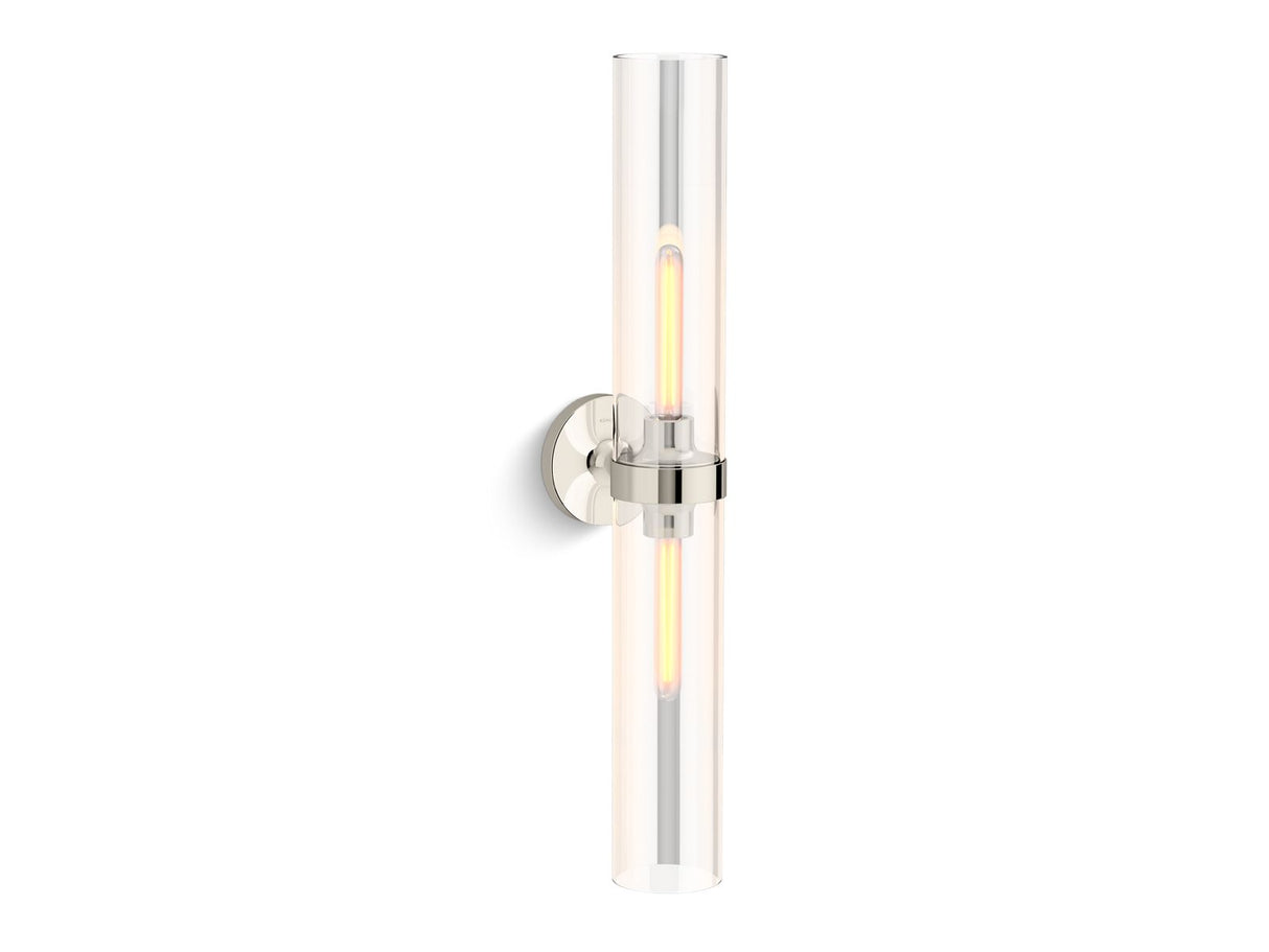 Purist® Two-light sconce