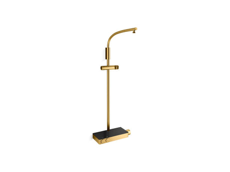 Anthem® Two-way exposed thermostatic valve with shower column for rainhead and handshower