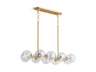 Bellera™ 38" linear chandelier