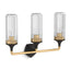 Occasion® Three-light sconce