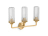 Occasion® Three-light sconce
