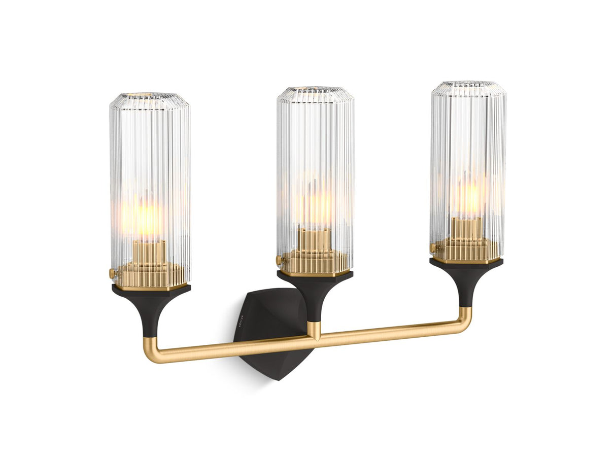 Occasion® Three-light sconce