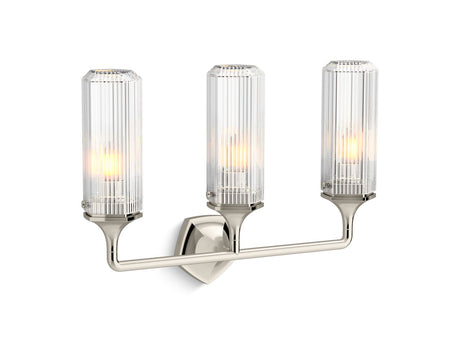 Occasion® Three-light sconce