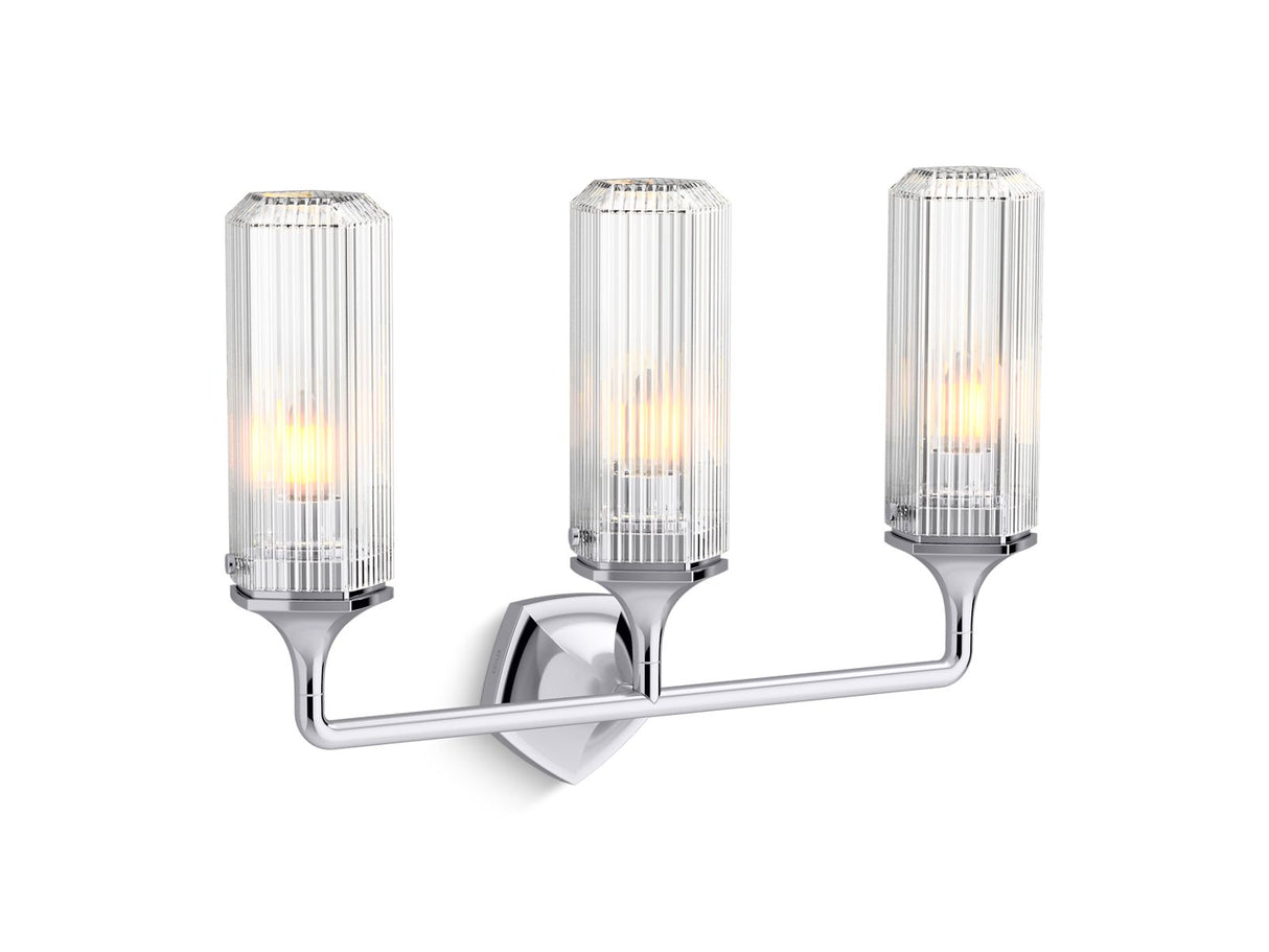 Occasion® Three-light sconce