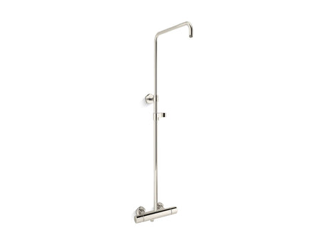 Occasion® Two-way exposed thermostatic valve and shower column kt