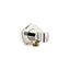 Occasion® Wall-mount handshower holder with supply elbow and check valve