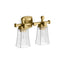 Riff® Two-light sconce