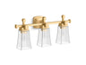 Riff® Three-light sconce
