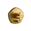 Occasion® Rite-Temp® valve trim with push-button diverter and cross handle
