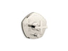 Occasion® Rite-Temp® valve trim with push-button diverter and cross handle