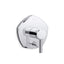 Occasion® Rite-Temp® valve trim with push-button diverter and lever handle
