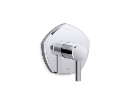 Occasion® Rite-Temp® valve trim with lever handle