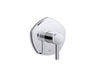 Occasion® Rite-Temp® valve trim with lever handle