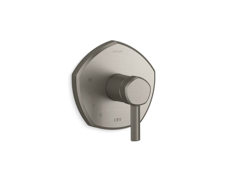 Occasion® Rite-Temp® valve trim with lever handle