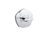 Occasion® Rite-Temp® valve trim with cross handle