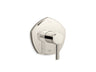 Occasion® Rite-Temp® valve trim with lever handle