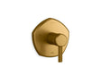 Occasion® Rite-Temp® valve trim with lever handle