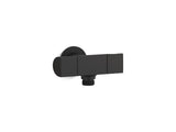 Exhale® Wall-mount handshower holder with supply elbow and volume control