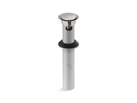 Clicker drain with overflow