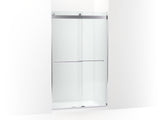 Levity® Plus 44-5/8"-47-5/8" W x 77.53" H bypass shower door with 5/16"-thick Crystal Clear glass