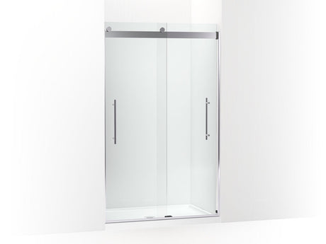 Levity® Plus 44-5/8"-47-5/8" W x 77.53" H bypass shower door with 5/16"-thick Crystal Clear glass