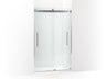 Levity® Plus 44-5/8"-47-5/8" W x 77.53" H bypass shower door with 5/16"-thick Crystal Clear glass