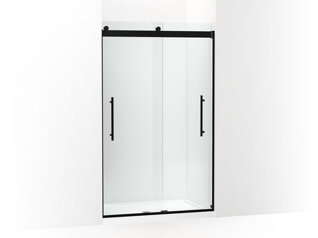Levity® Plus 44-5/8"-47-5/8" W x 77.53" H bypass shower door with 5/16"-thick Crystal Clear glass