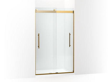 Levity® Plus 44-5/8"-47-5/8" W x 77.53" H bypass shower door with 5/16"-thick Crystal Clear glass