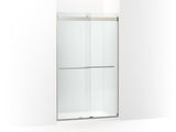 Levity® Plus 44-5/8"-47-5/8" W x 77.53" H bypass shower door with 5/16"-thick Crystal Clear glass