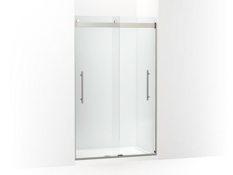 Levity® Plus 44-5/8"-47-5/8" W x 77.53" H bypass shower door with 5/16"-thick Crystal Clear glass