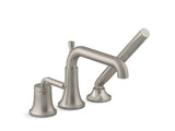 Tone™ Deck-mount bath faucet with handshower
