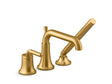 Tone™ Deck-mount bath faucet with handshower