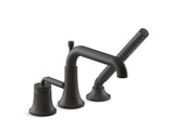 Tone™ Deck-mount bath faucet with handshower