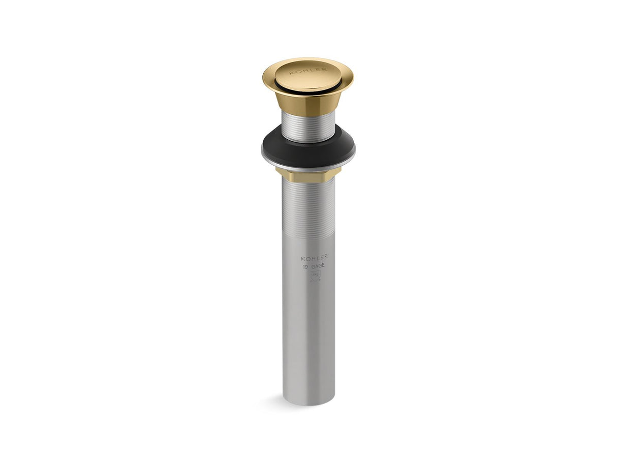 Clicker drain without overflow