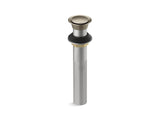 Clicker drain without overflow